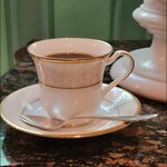 デザートカフェ長楽館 - コーヒー（ノリタケカップ）