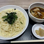 上里サービスエリア 下り - 肉汁うどん