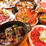 DECO -  国産牛肉、フォアグラ、オマール海老★樽SparklingもOK♪ 飲放付5000円(全14品）