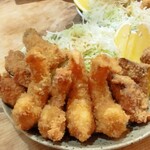 風の盆 - カキフライ＆エビフライ