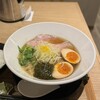 プラチナフィッシュおもてなし 別邸 - すっぽんラーメン（白）¥1000ライス付き