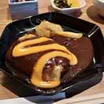 うら銀座くらぶ - ハンバーグ（デミグラスソース）　