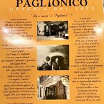 Paglionico Osteria dal 1870 - メニューの表には1870年からの店の歴史が詳しく書かれています