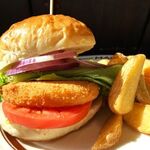 Crab Cream Fried Burger  カニクリームフライバーガー