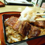 うなぎ和食 しら河 - ご飯もいただきます(^^♪