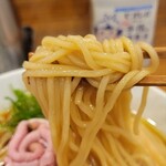 中華そば ココカラサキゑ - 麺