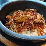 ZEN - 漸名物！ウニとイクラ、キノコの土鍋ご飯