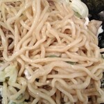 Noukoutonkotsushouyuramembutashamoji - 麺アップ