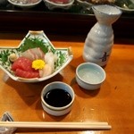 初音寿司 - お造り ＆ 燗酒