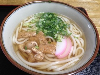 お食事処ひろ - うどん　３５０円。　これも意外とイケる。