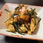 風庵 - そば鬼揚げ（530円）