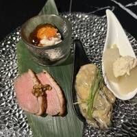 完全個室鮨和食かなうS - つまみ4種