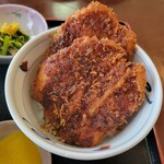 Akahige Sakura Ya - ◆サービスランチ ◇肉そば(温)◇ミニソースカツ丼◇小鉢