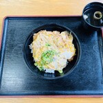 おぐまうどん - メニュー:カツ丼 単品(吸物付き) ¥790(税込)