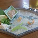 伊豫水軍 - かわはぎ⇒まるはぎじゃないよ⇒うまずらでもないよ！ほんもんのカワハギよん