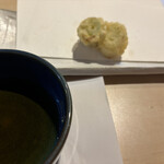 天ぷら佐藤 - 下仁田葱