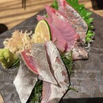 創作和食 一の貴 - あじのお刺身