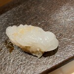 鮓 伊保 - 握り　富山の白海老