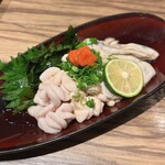 創作和食 一の貴 - 白子ポン酢、カキ酢