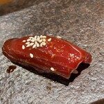 鮓 伊保 - 握り　塩釜の本マグロ、ヅケ