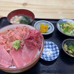 Takeya Shiyokudou - 二色丼1300円