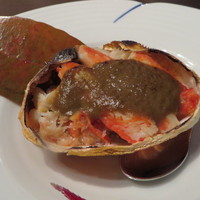 日本料理 旬彩 - ズワイ甲羅蟹味噌焼き
