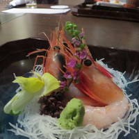 日本料理 旬彩 - 甘エビ刺身