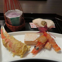 日本料理 旬彩 - 甘エビ塩辛など