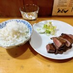 八たん - 牛タン（一人前）と麦ご飯