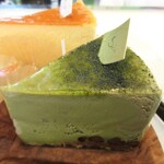 Piaccollina Sai - 抹茶のチーズケーキ