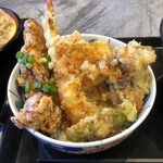 鶏彩 - 天丼