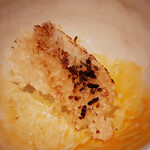 朝食 喜心 - おこげ