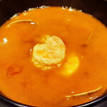 朝食 喜心 - 海鮮和風トマト汁