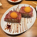 TOKYO焼肉ごぉ - ミルフィーユユッケ