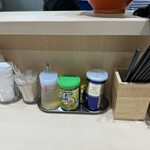 ラーメンみなみ - 卓上セット