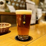 CRAFT BEER SERVER LAND - イサナブルーイング Zebra Udon Dashi Ale #8 Type-S4「燧灘 ひうちなだ」 (東京・昭島) パイント(473ml) 950円 ※アルコール度数5.5％