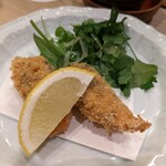 割烹　梅津 - 牡蠣フライ