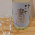 角打ち＋81 カネセ商店 - ◆貴 純米酒