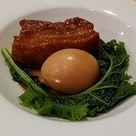 角打ち＋81 カネセ商店 - ◆角煮と煮玉子