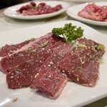 焼肉車 - ハツ塩