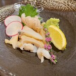 市場直送 海鮮酒場 サカナヤサケ - バイ貝の刺身
