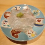 Asabu Juuban Sushi Tomo - クエの刺身