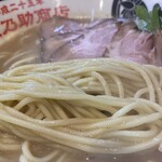 縁乃助商店 - 麺は太麺と言っていい余り風味のない好みからかけ離れた麺(私の好みの私見です)