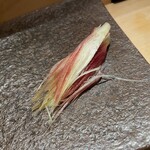 鮓 伊保 - ミョウガ（ツマ）