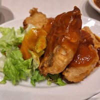 Szechwan Cuisine & Wine 四川料理 御馥 中之島ダイビル店 - 白身魚の揚げ物