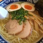 らぁ麺屋まるみ - 玉塩ストレート麺