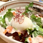 鮨マニシ - サーモンシーザーサラダ
