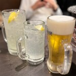 Mimmin - ◯生ビール
                      ◯レモンサワー
                      ◯レモンスカッシュ