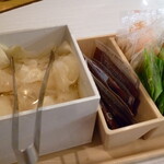 はま寿司 - 卓上　しょうが、たれなど