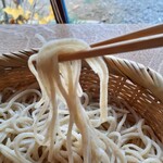 そば舎 あお - 透明感があってツルっとした蕎麦